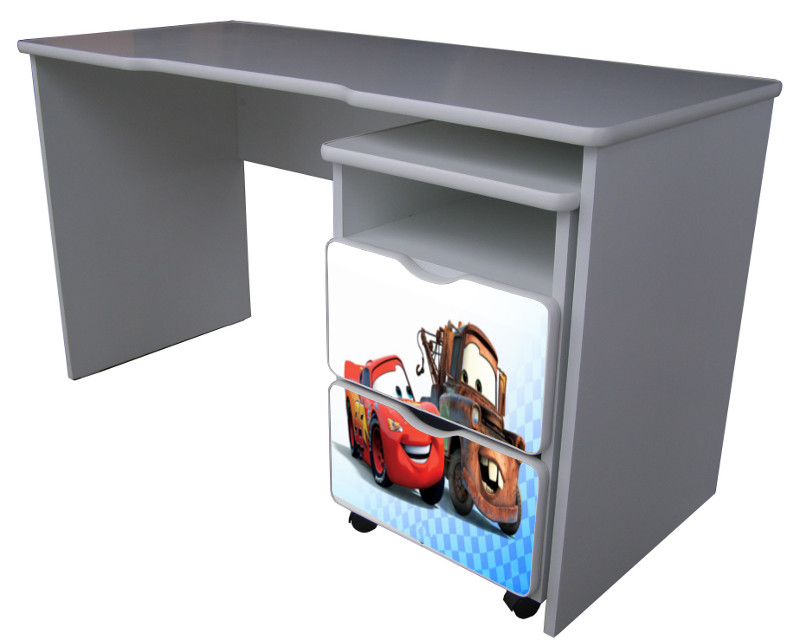 Becks písací stolík + kontajner Cars MCQ